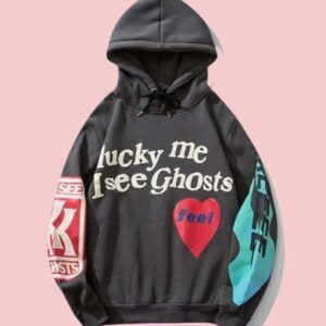 Lucky Me I See Ghosts Pullover Hoodie