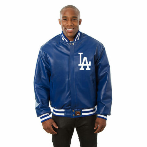 MLB Los Angeles Dodgers Royal Blue Leather Jacket - AirBorne Jacket