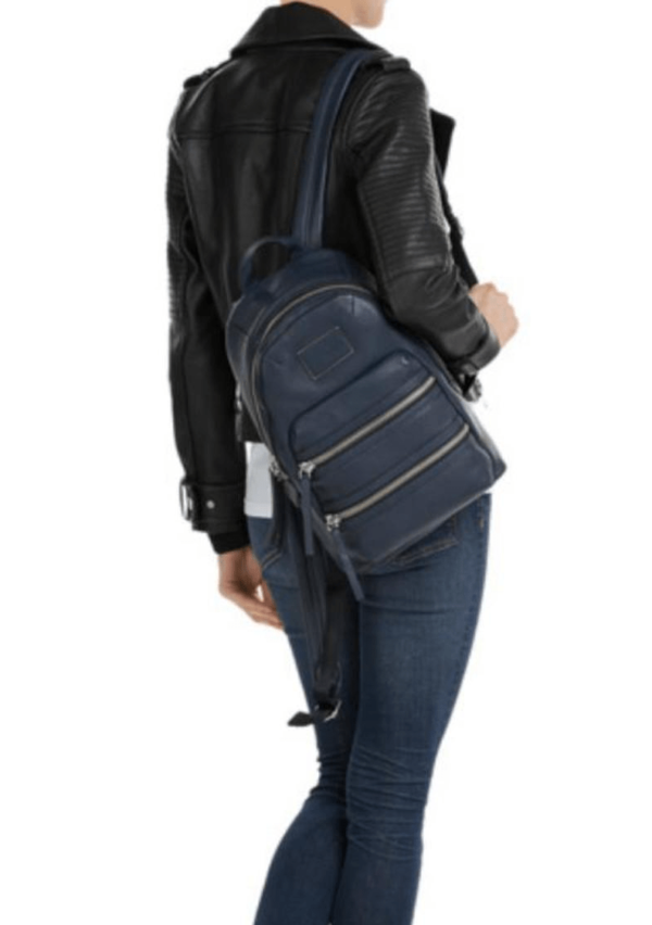 Mens Marc Jacobs Moto Leather Jacket - Image 3