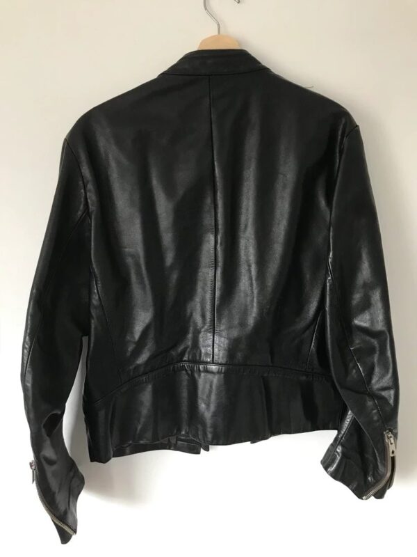 Mens Maison Margiela 5 Zip Leather Jacket - Image 2