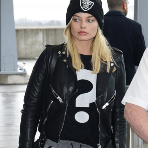 Margot Robbie London Airport Jacket