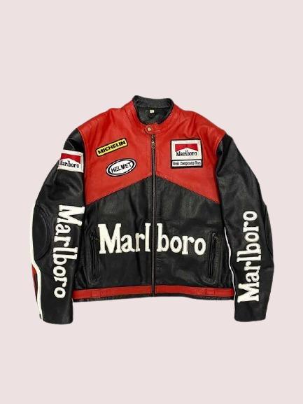 Marlboro Racing Leather Jacket - AirBorne Jacket