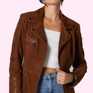 Mayfair Brown Suede Leather Jacket