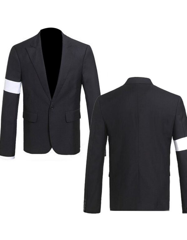 Michael Jackson Bad Tour Dangerous Black Coat - Image 2