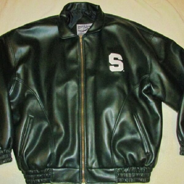 Michigan State Spartans Leather Jacket