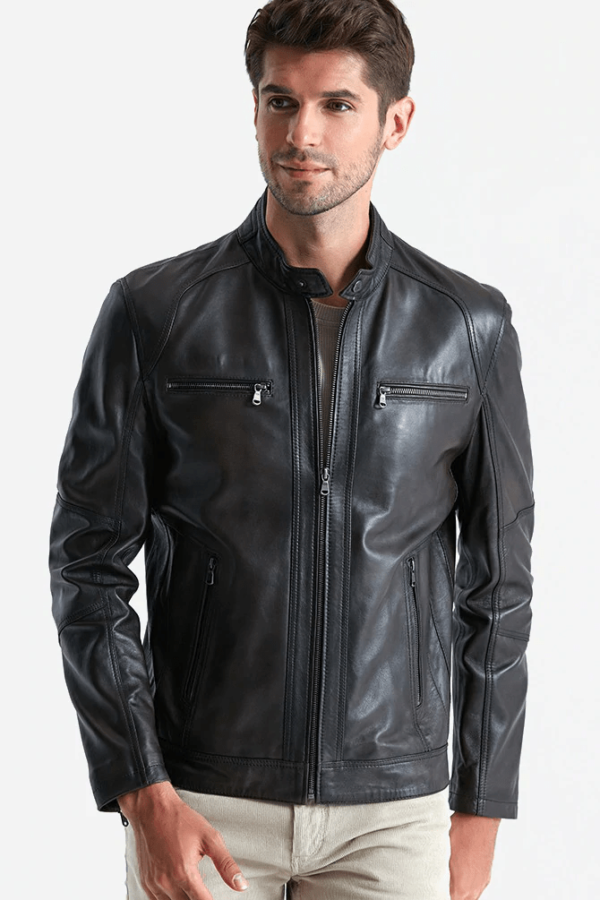 Mink Alanzo Leather Jacket