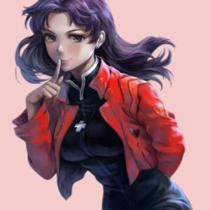 Misato Katsuragi Evangelion Leather Jacket