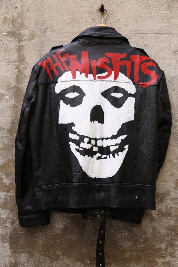 Misfits Jacket Punk Biker Leather Jacket