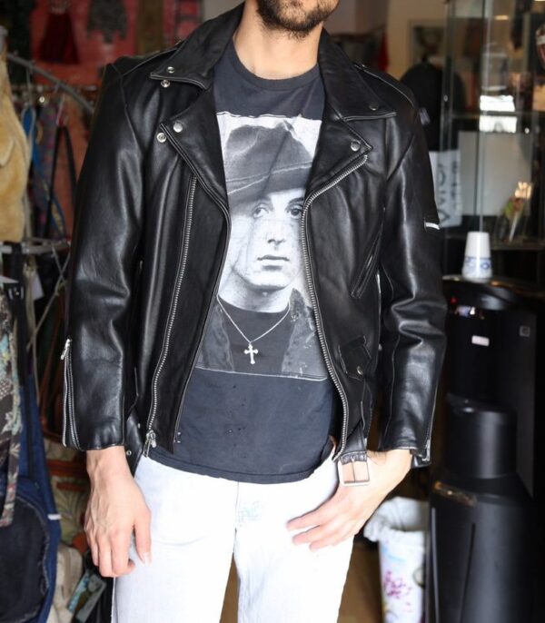 Misfits Jacket Punk Biker Leather Jacket - Image 3