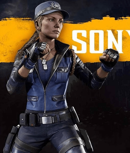 Sonya Blade Mortal Kombat 11 Ronda Rousey Leather Jacket