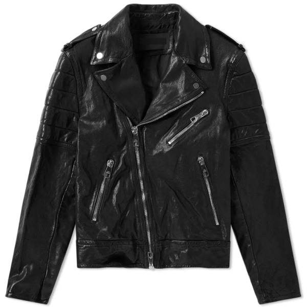 Neil Barrett Skinny Biker Leather Jacket