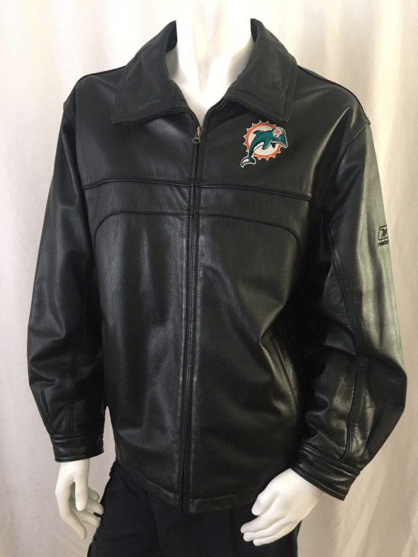 Mens Nfl Team Apparel On Field Leather Jacket