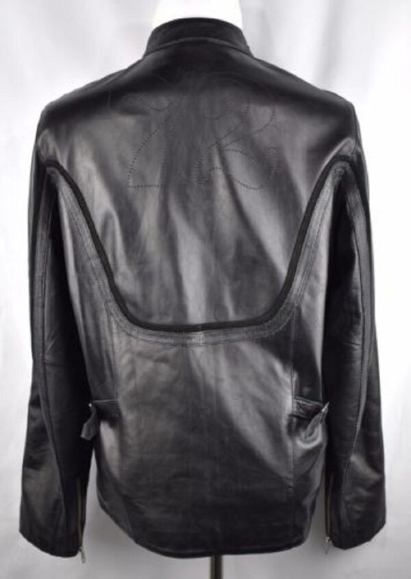 Mens Fashion 72 Style Nike Leather Jacket - Image 3