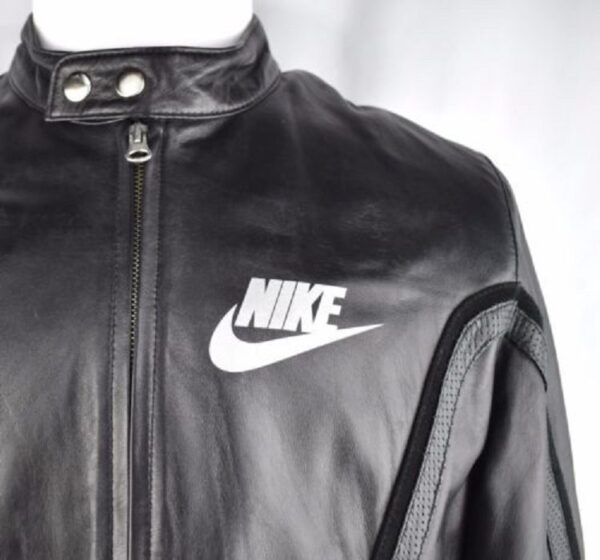 Mens Fashion 72 Style Nike Leather Jacket - Image 2