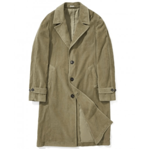 Mens James Bond No Time To Die Corduroy Duster Coat