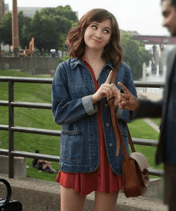 Noël Wells TV Series Master of None Rachel Blue Denim Jacket
