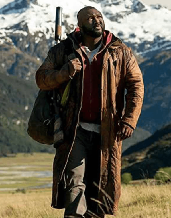 Nonso Anozie Sweet Tooth Leather Coat