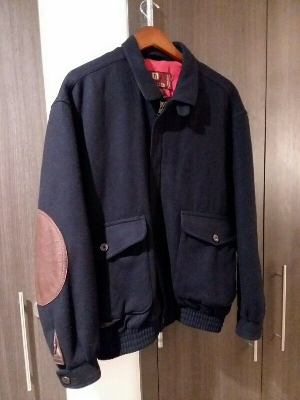 Mens Style Nordstrom Bomber Wool Jacket - Image 2