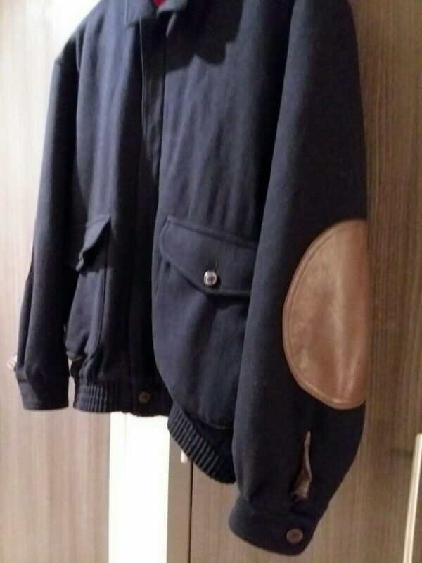 Mens Style Nordstrom Bomber Wool Jacket - Image 3