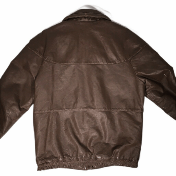 Oleg Cassini Men Motorcycle Leather Jacket - Image 3