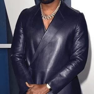 Oscar Party Kanye West Purple Blazer