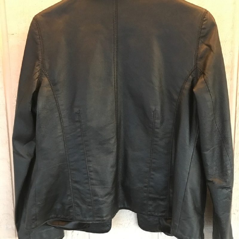 Womens Vintage Oscar Piel Leather Jacket - AirBorne Jacket