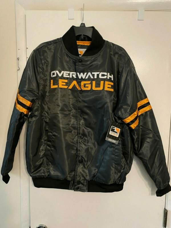 Mens Overwatch League Black Jacket