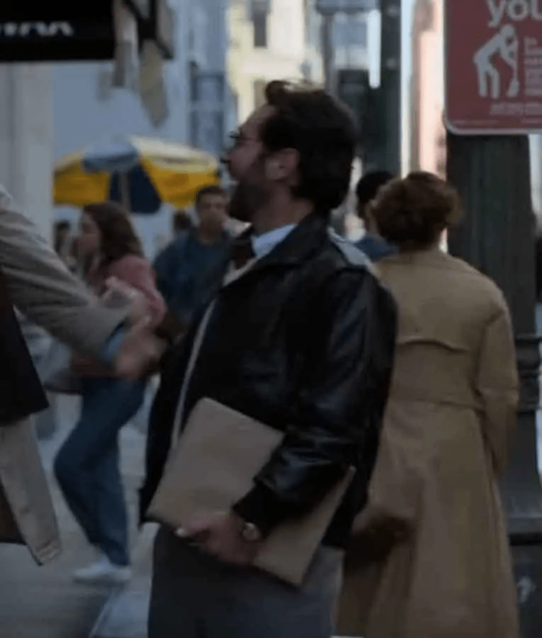 Paul Rudd The Shrink Next Door 2021 Motorcycle Leather Jacket - Image 2