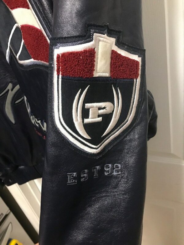 Phat Farm Russel Simmons Bomber Leather Jacket - Image 2