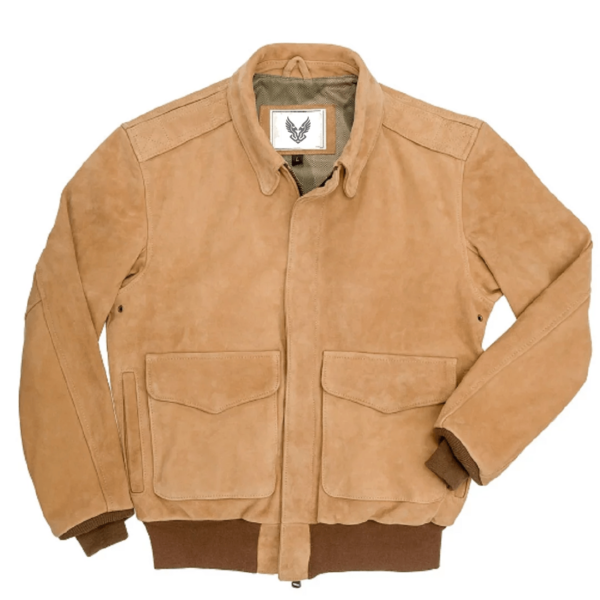 Pilot A-2 Brown Flight Leather Jacket