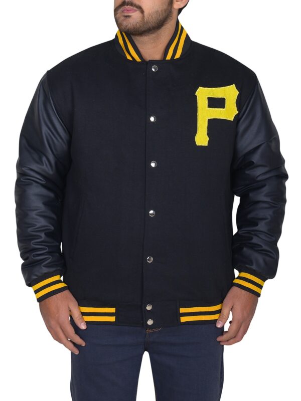 Majestic Pittburgh Pirates Logo Jacket - Image 3