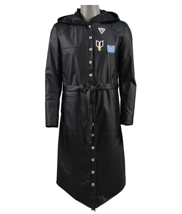 PlayerUnknown's Battlegrounds PUBG Black Hoodie Coat