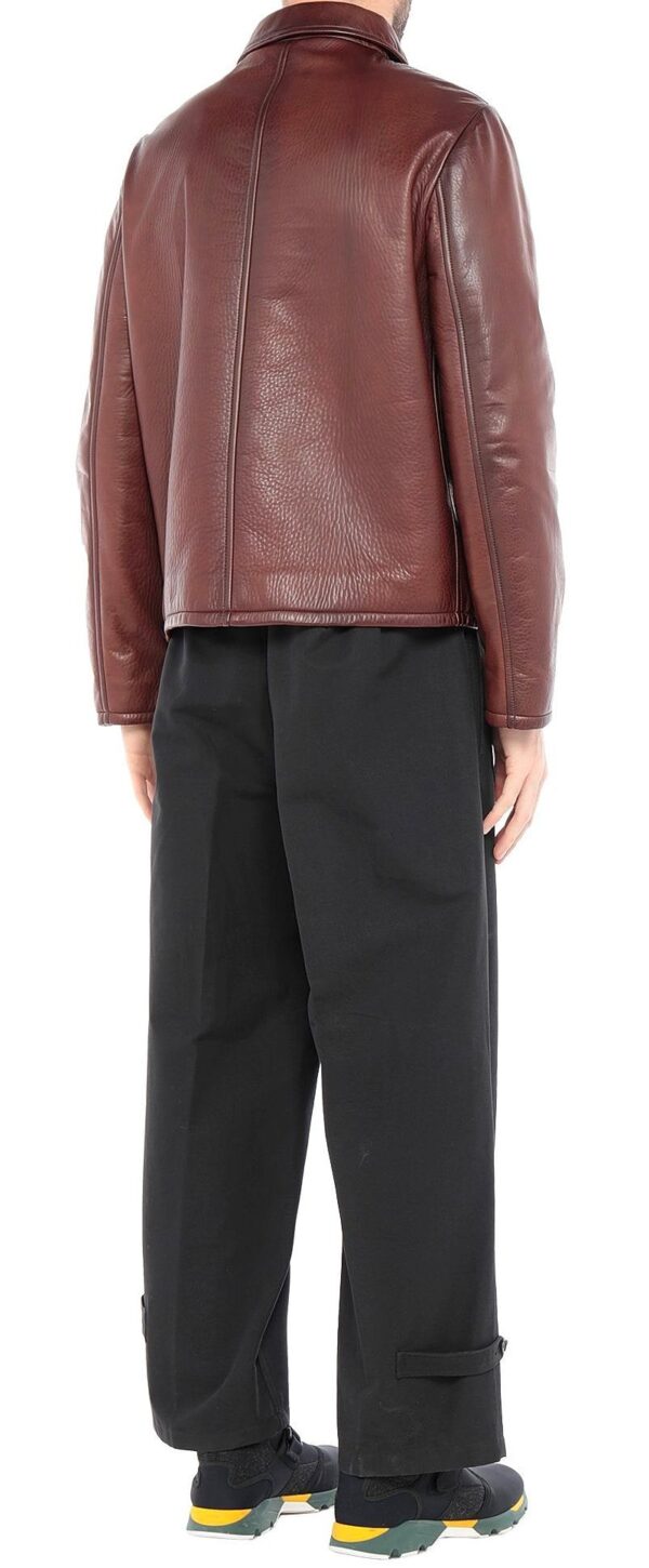 Mens Prada Leather Jacket - Image 3