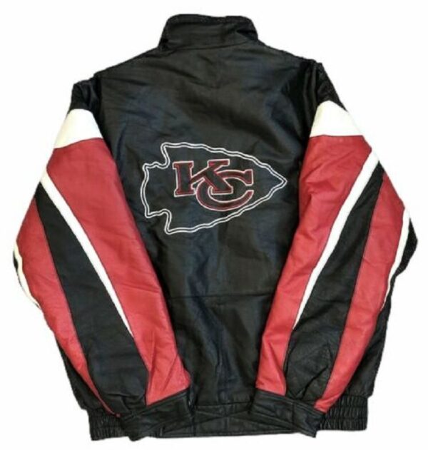 NFL Pro Player Vintage Leather Jacket - Image 2