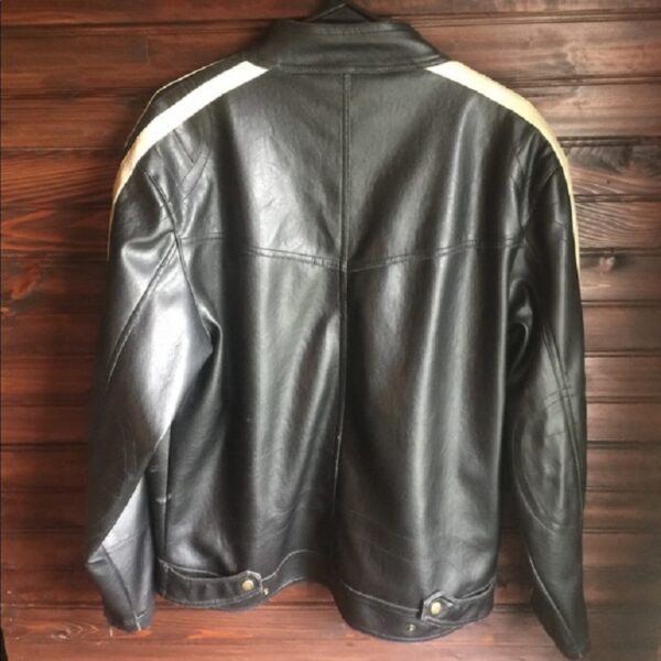 Mens PX Genuine Motorcycle Leather Jacket - Image 2