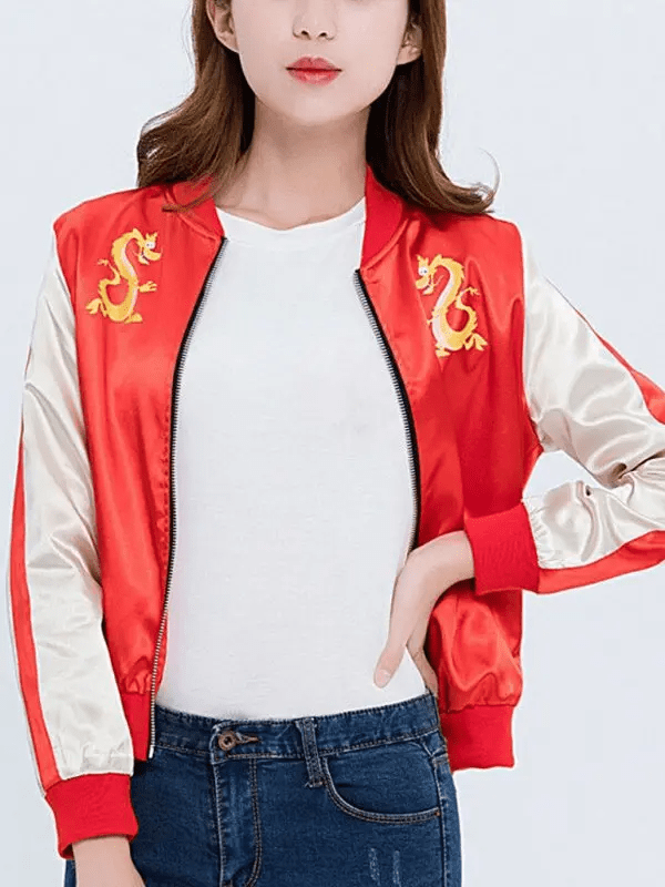 Ralph Breaks The Internet Mulan Bomber Jacket - Image 4