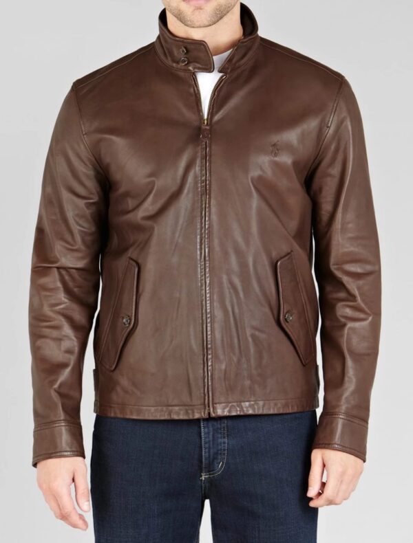 Ralph Lauren Barracuda Leather Jacket