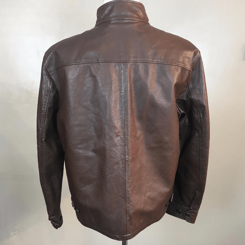 Mens Polo Ralph Lauren Leather Jacket - AirBorne Jacket