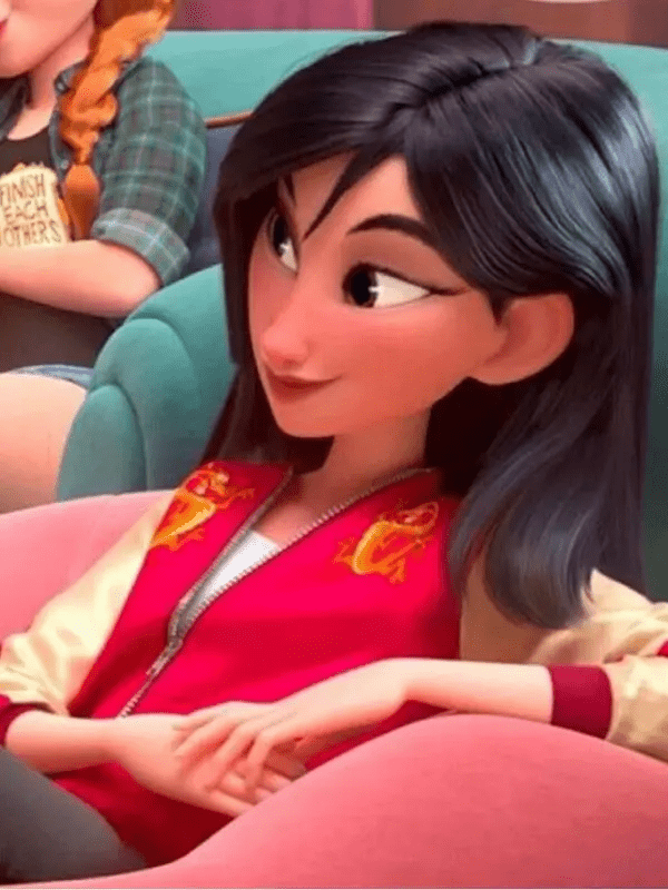 Ralph Breaks The Internet Mulan Bomber Jacket - Image 2