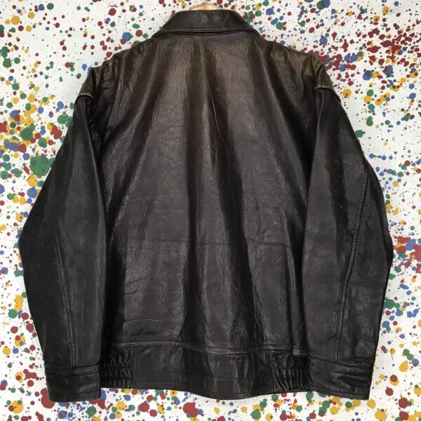 Mens Rare Vintage Wear Leather Jacket - Image 3