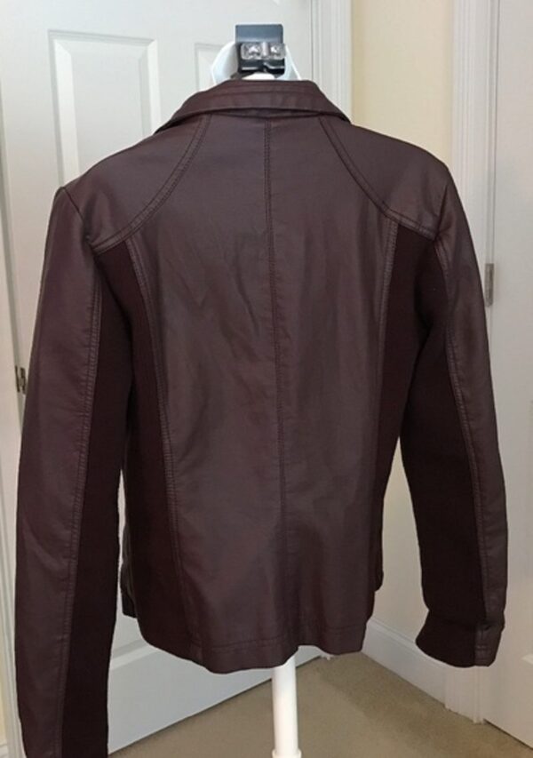Mens RDstyle Military Rhonda Leather Jacket - Image 4