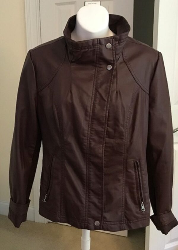 Mens RDstyle Military Rhonda Leather Jacket - Image 2