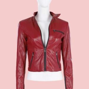 Resident Evil 2 Remake Claire Redfield Leather Jacket