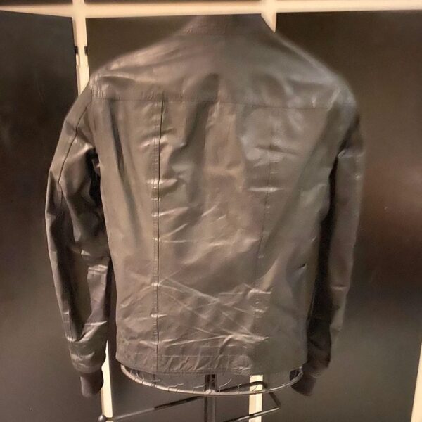 Mens Rick Owens Sizing Leather Jacket - Image 2