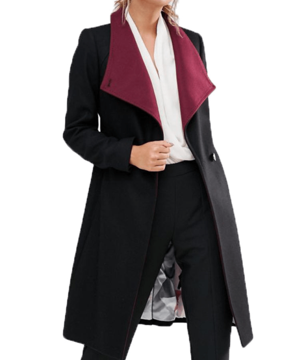 Riverdale Marisol Nichols Hermione Lodge Trench Coat - Image 2