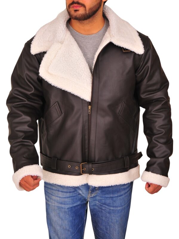 Rocky IV Balboa Sylvester Stallone Leather Jacket - Image 3