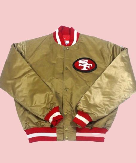 San Francisco 49ers Gold Jacket