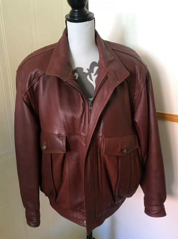 Mens Fashion Savannah Vintage Leather Jacket