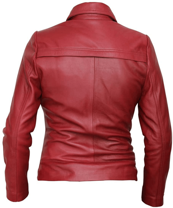 Scarlet Witch Avengers 2 Age Of Ultron Leather Jacket - Image 3