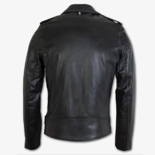 Mens Schott Nyc Black Perfecto Leather Jacket - Image 3